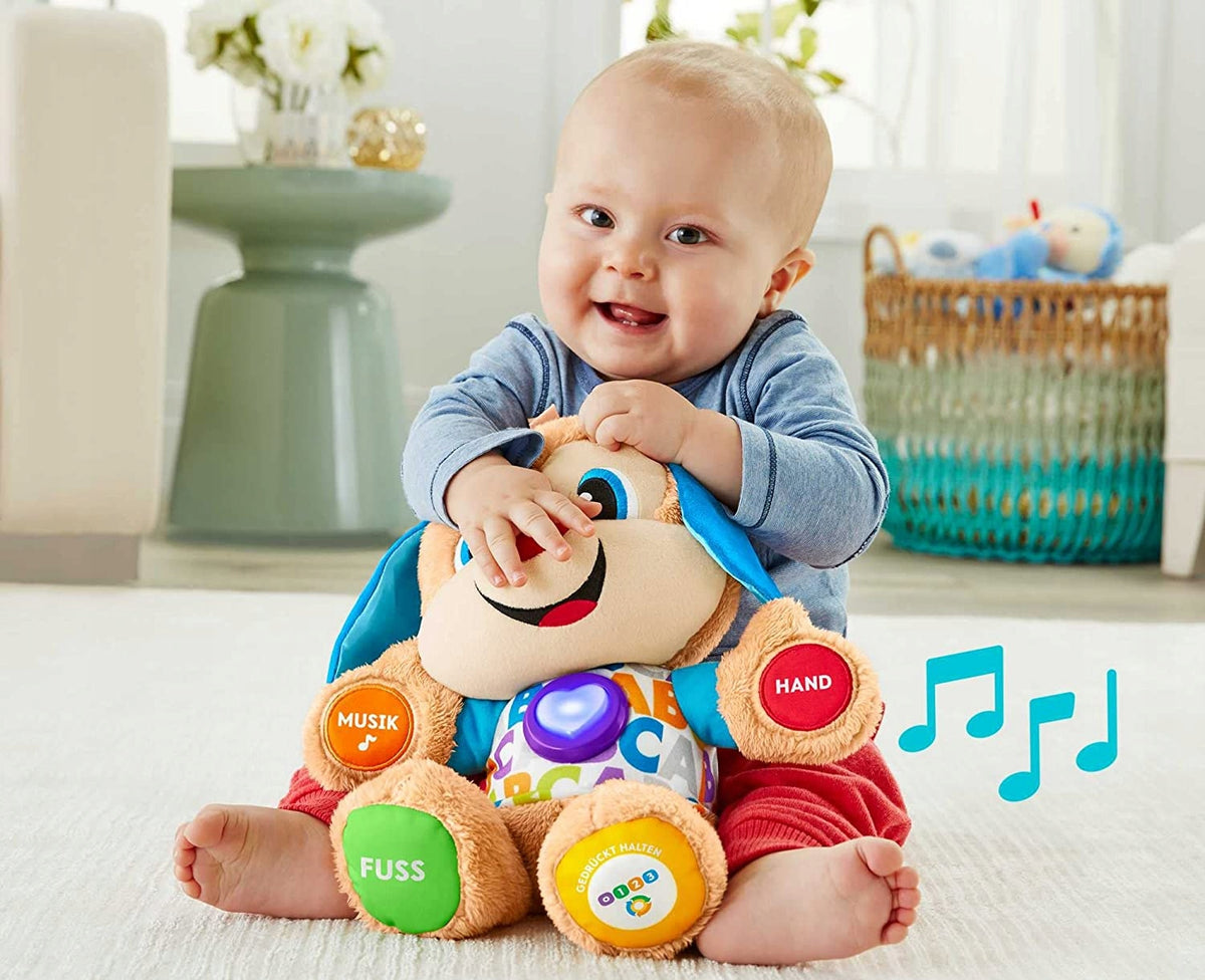 FISHER-PRICE perrito educativo para bebés en alemán