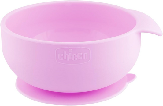 CHICCO EASY START szett tapadókorongos tálka, kanál, előke 6 hónap+