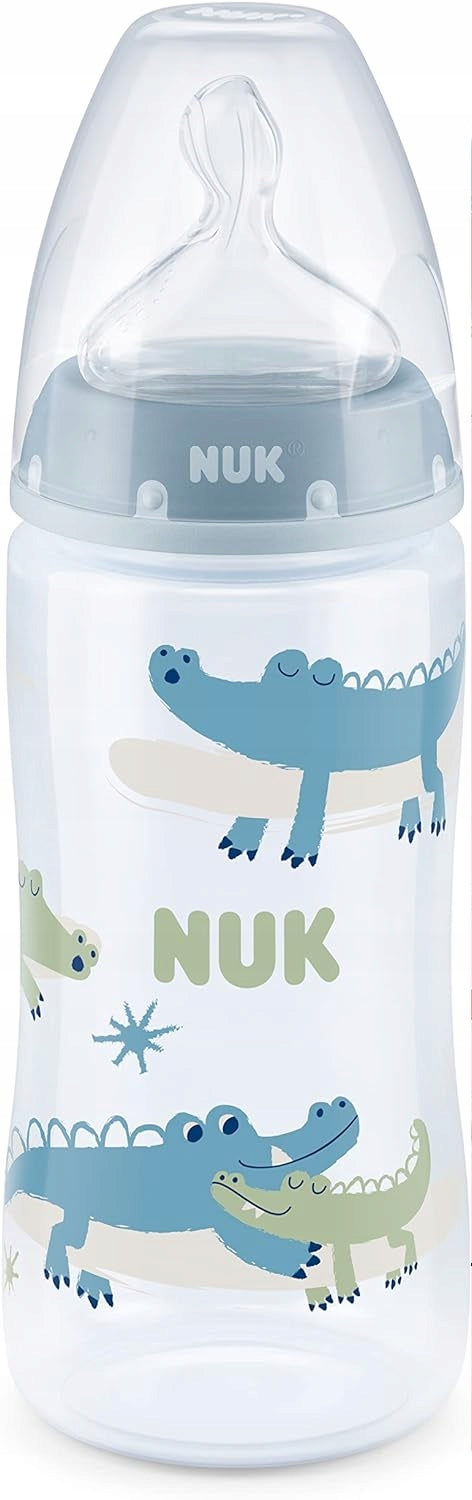 NUK First Choice+ 0-6 m LAHEV 300 ml ukazatel teploty