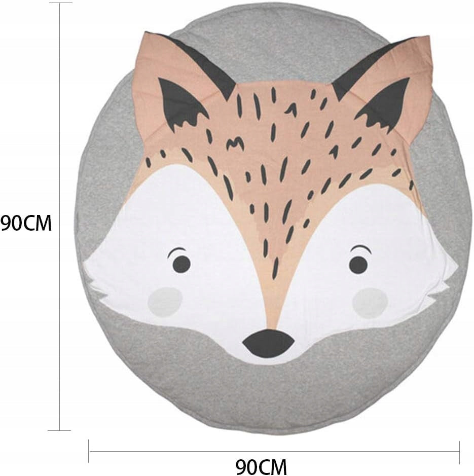 alfombra de juegos ZORRITO 90x90 para bebés