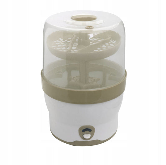 BABYRUF BS29 elektrischer Dampfsterilisator für 6 Flaschen in 11 Min. + Zange