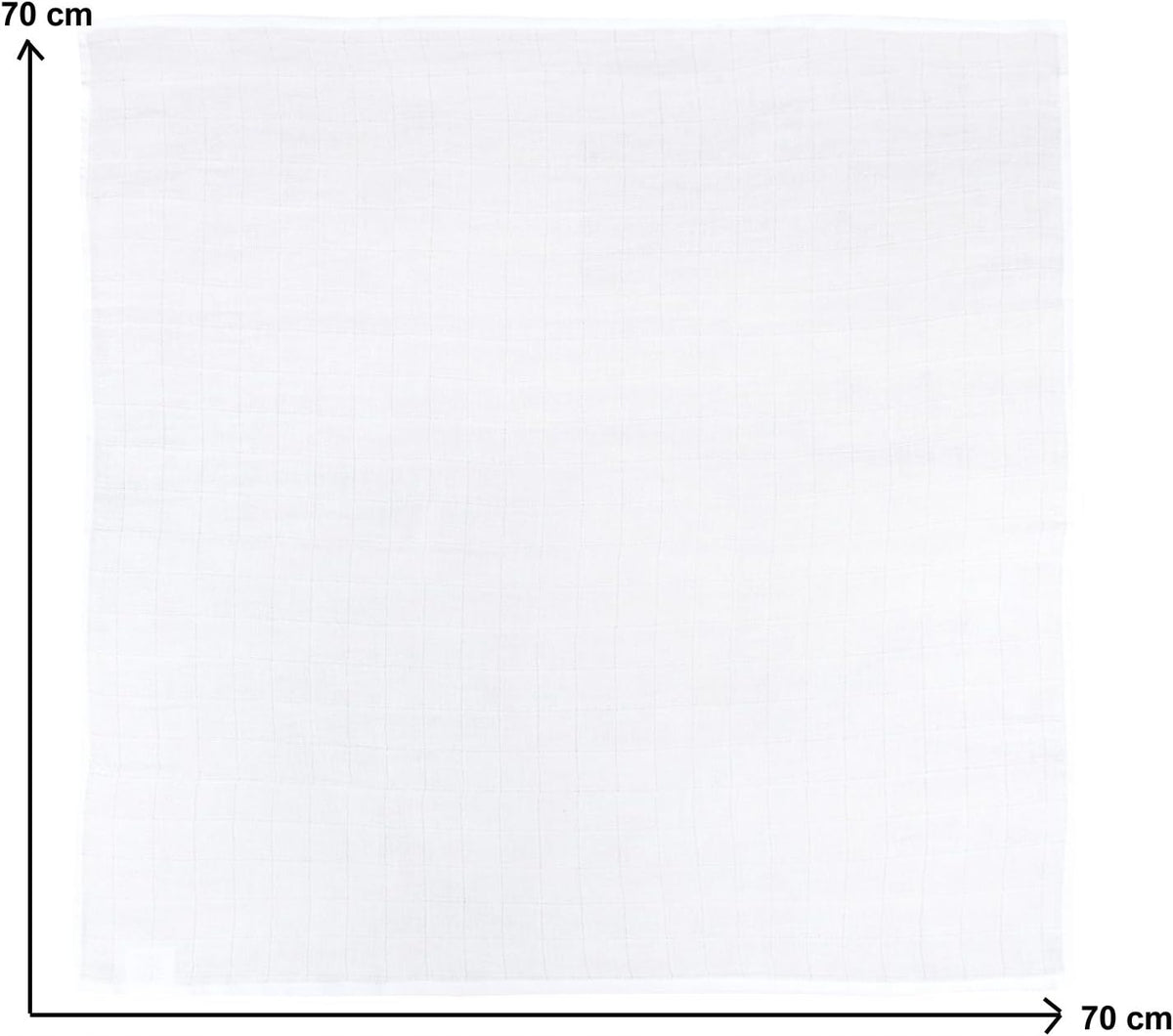 NATUREMARK muszlin pelenkák 70 cm x 70 cm x9db
