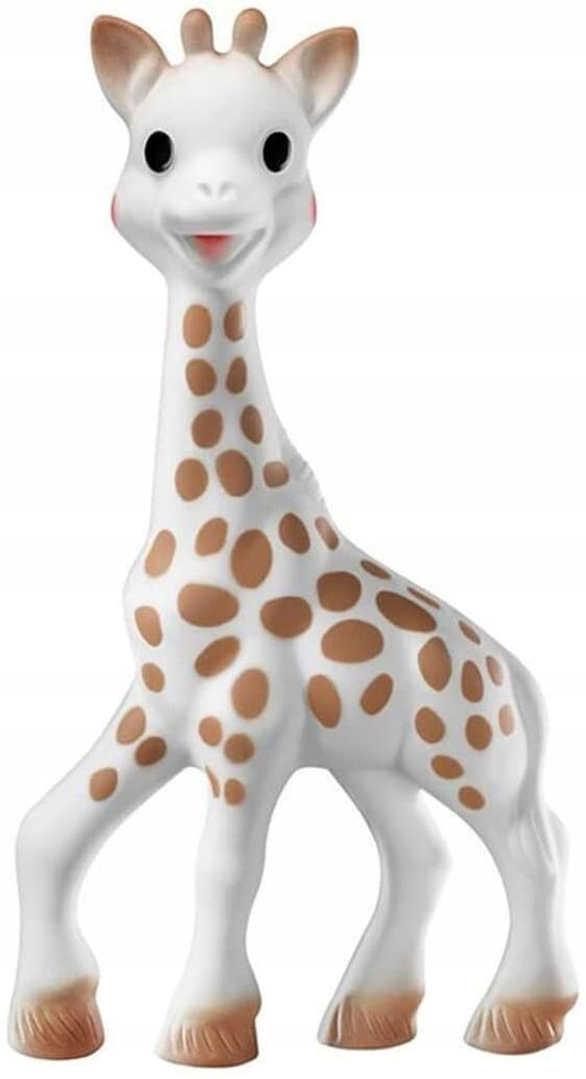SOPHIE LA GIRAFE coffret pour bébé anneau de dentition naturel hochet attache