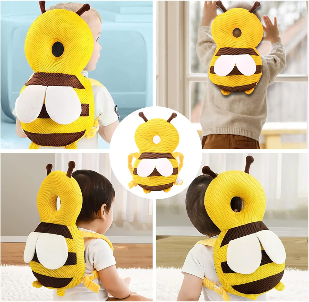 BABY HEAD PROTECTOR hoofd- en rugbescherming bij het leren lopen BIJ