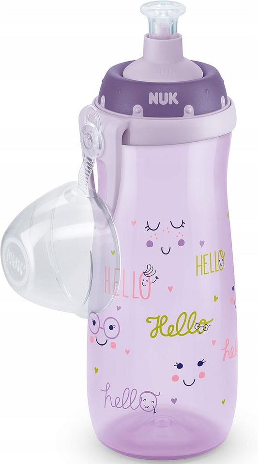 NUK Sports Cup palack 24 hó+ push-pull ivócső 450 ml