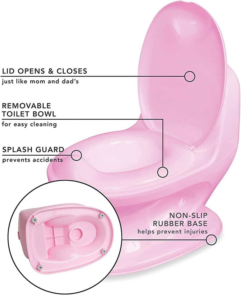 NUBY Dr. Talbots Töpfchen Meine Erste Toilette mit Sound