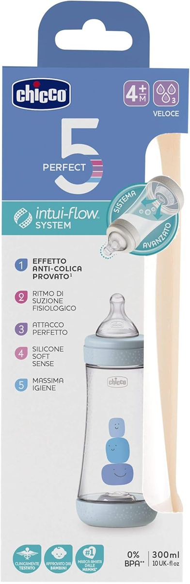 CHICCO butelka Perfect5 4m+ 300ml