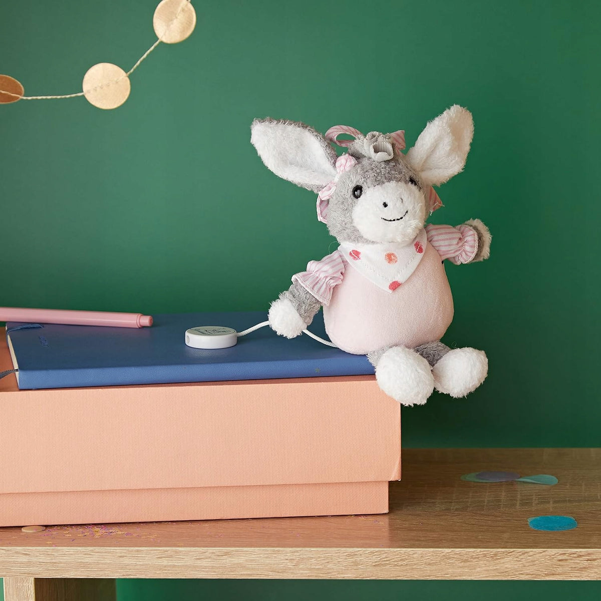 STERNTALER Burro Emmi PELUCHE con CAJA DE MÚSICA 17 cm