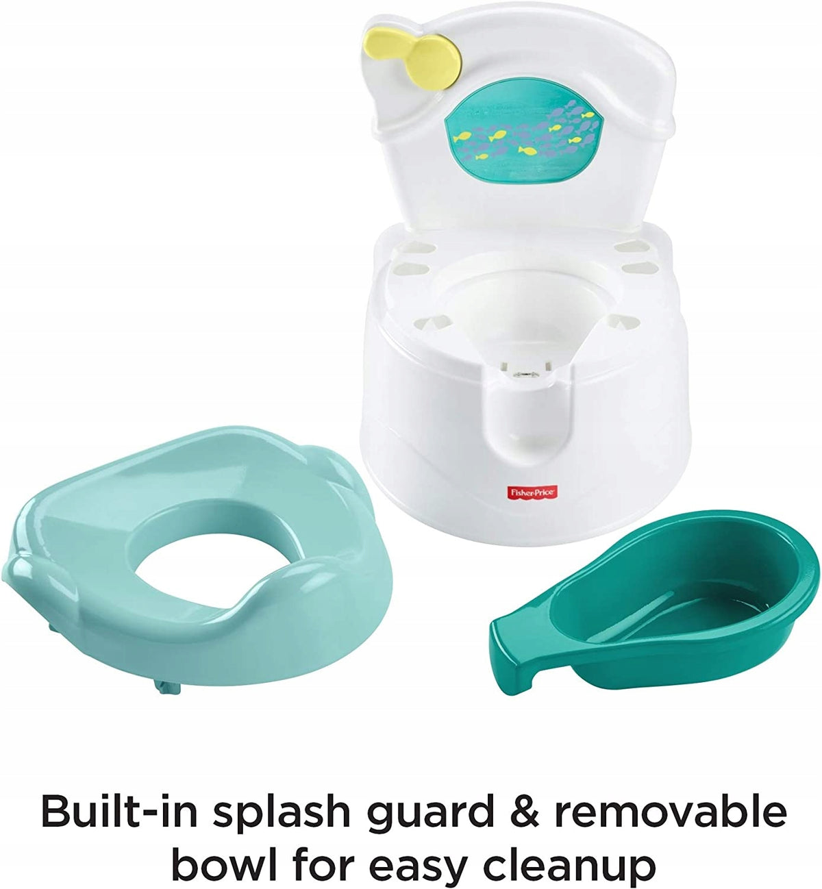 FISHER PRICE nocnik z rybkami ŚWIATŁO DŹWIĘK