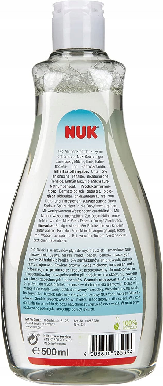 NUK cumisüveg- és cumimosó folyadék 500 ml