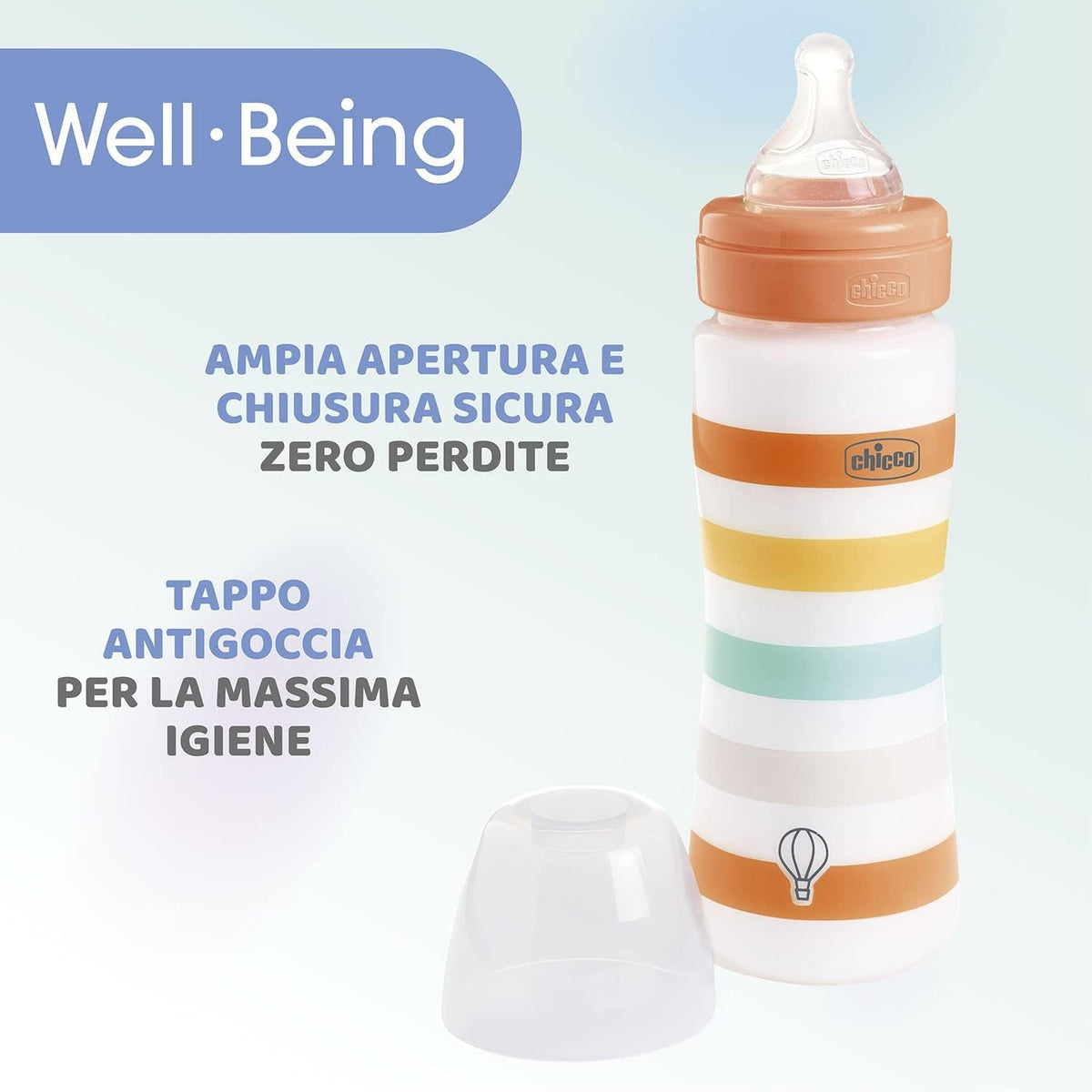 CHICCO Well Being anti-colic bottle