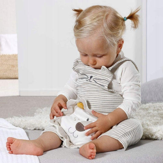 FEHN NATURE peluche Lion BOUILLOTTE Coton Bio