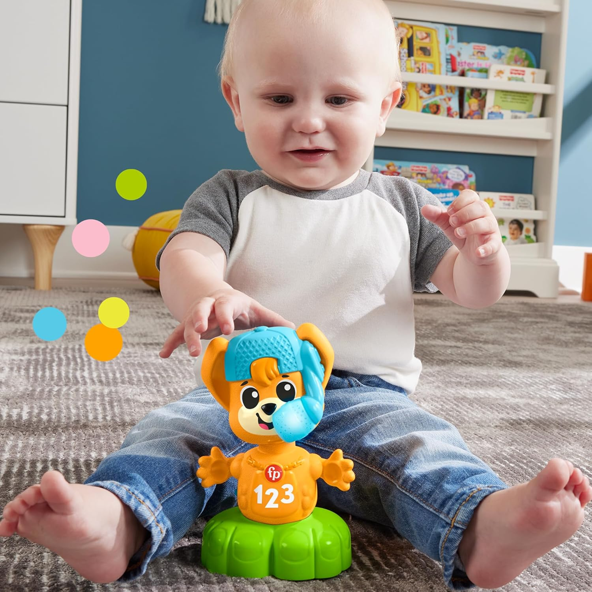 FISHER-PRICE Animal Band renard interactif langue italienne