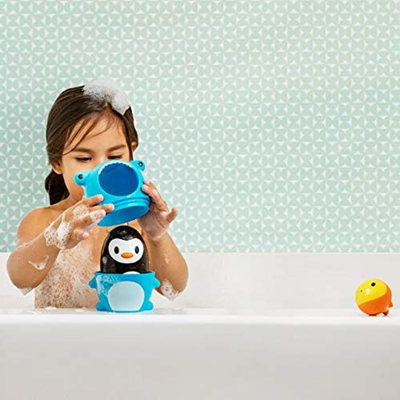 MUNCHKIN Sharky & Pals 3-in-1 bath toy