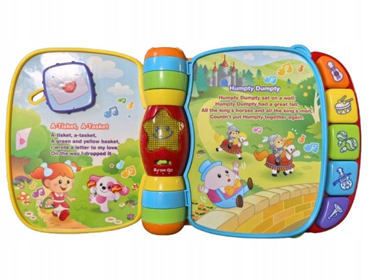 VTECH Rhymes Book elektronikus oktatókönyv ANGOL NYELV