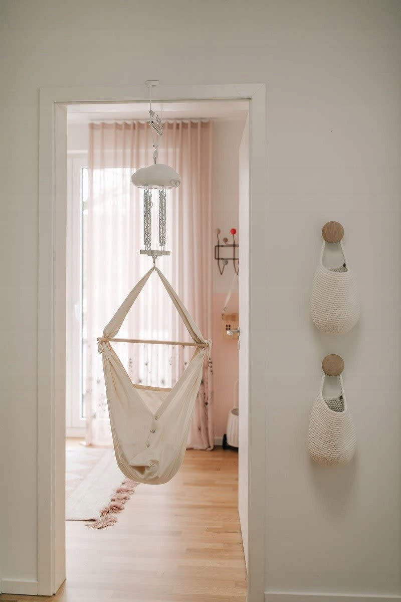 WUNDERWIEGE rugós bölcső és gyermek függőágy rögzítőcsat 15 kg
