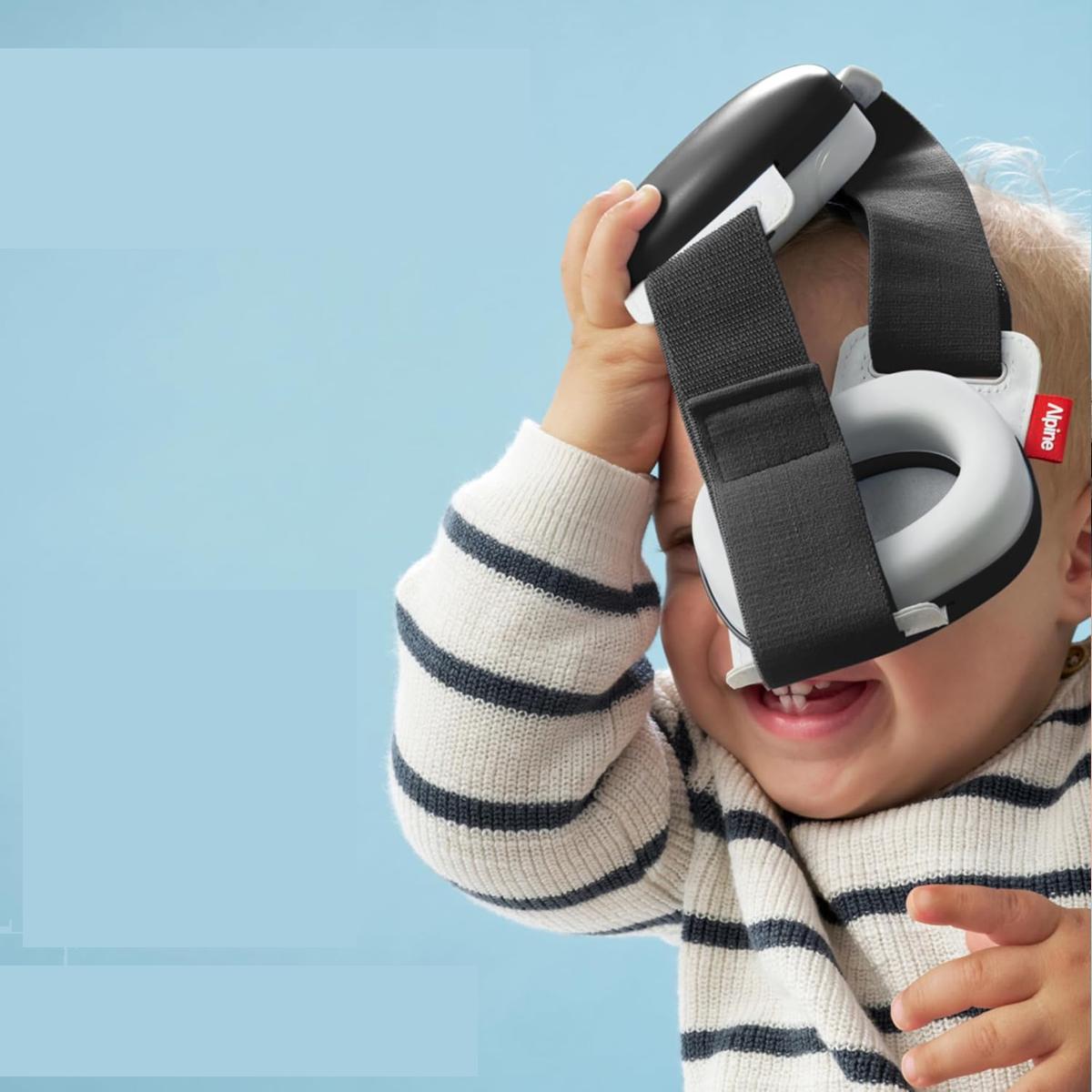 ALPINE Muffy Baby casque antibruit pour enfants 12 m+ 24dB + étui