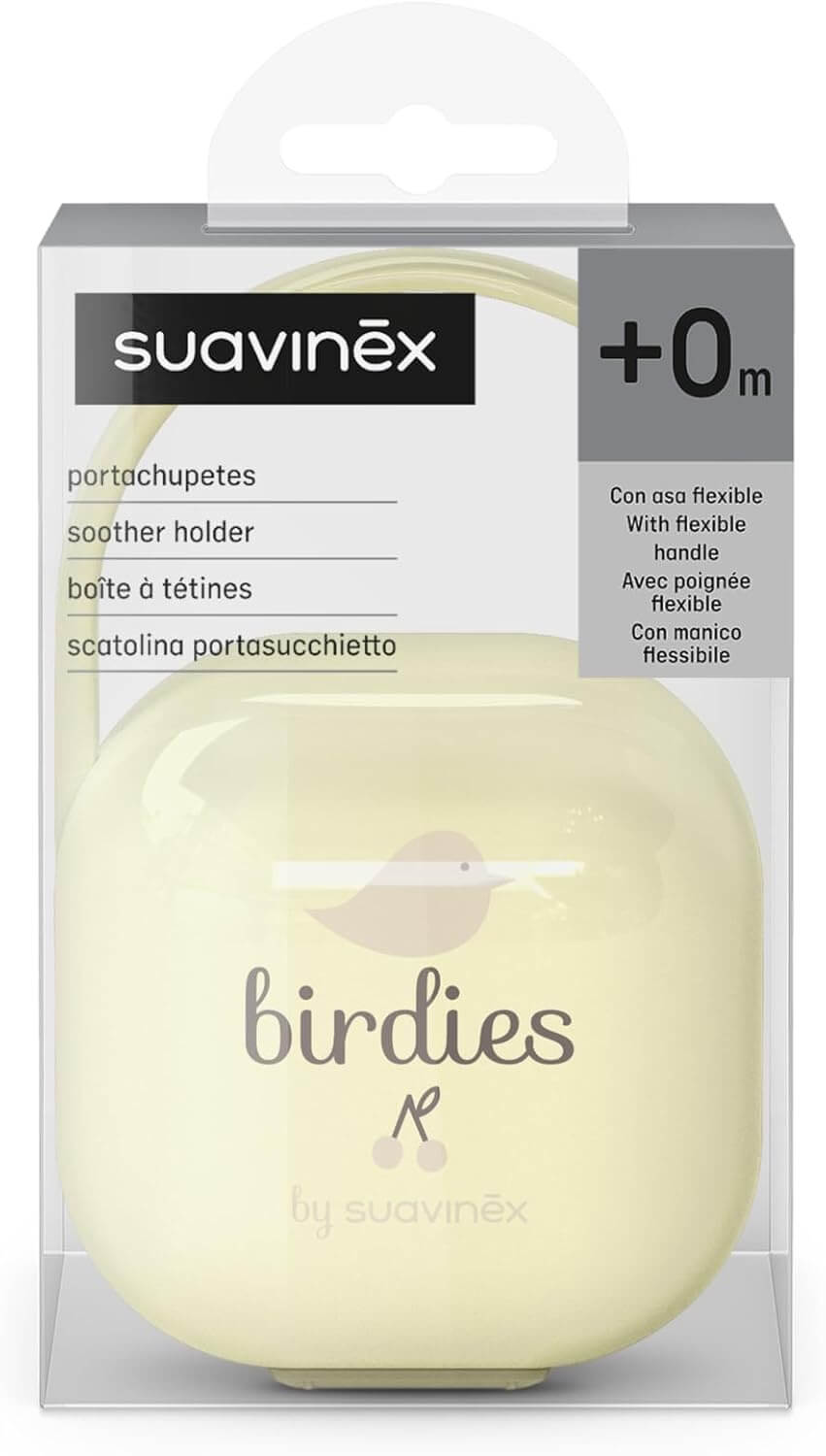 SUAVINEX Birdies etui na 2 smoczki – nowy – zdjęcie 5
