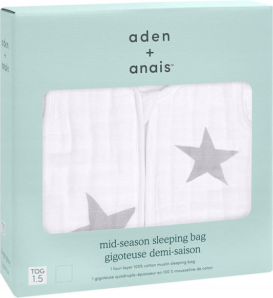 ADEN + ANAIS Musselin-Schlafsack 6-18 Monate