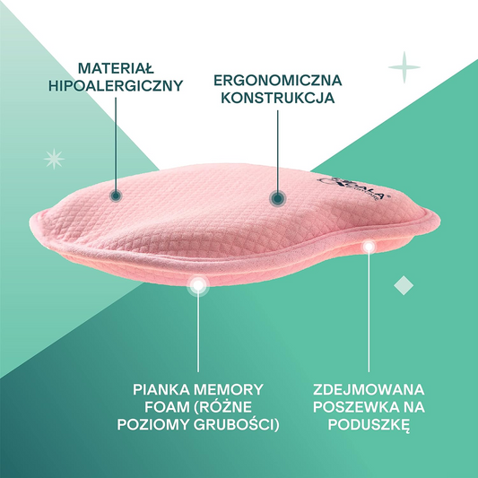 KOALA BABYCARE cuscino per neonati 0+ federa
