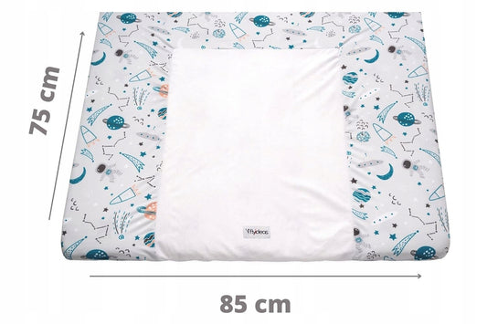FLYIDEAS housse pour matelas à langer 75x85 x2