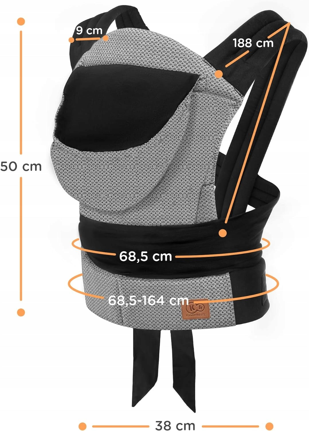 KINDERKRAFT ADOREE ergonomické nosítko MEI TAI