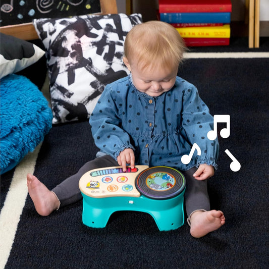 BABY EINSTEIN DJ Discovery ξύλινη κονσόλα αφής με 50 μελωδίες και ήχους