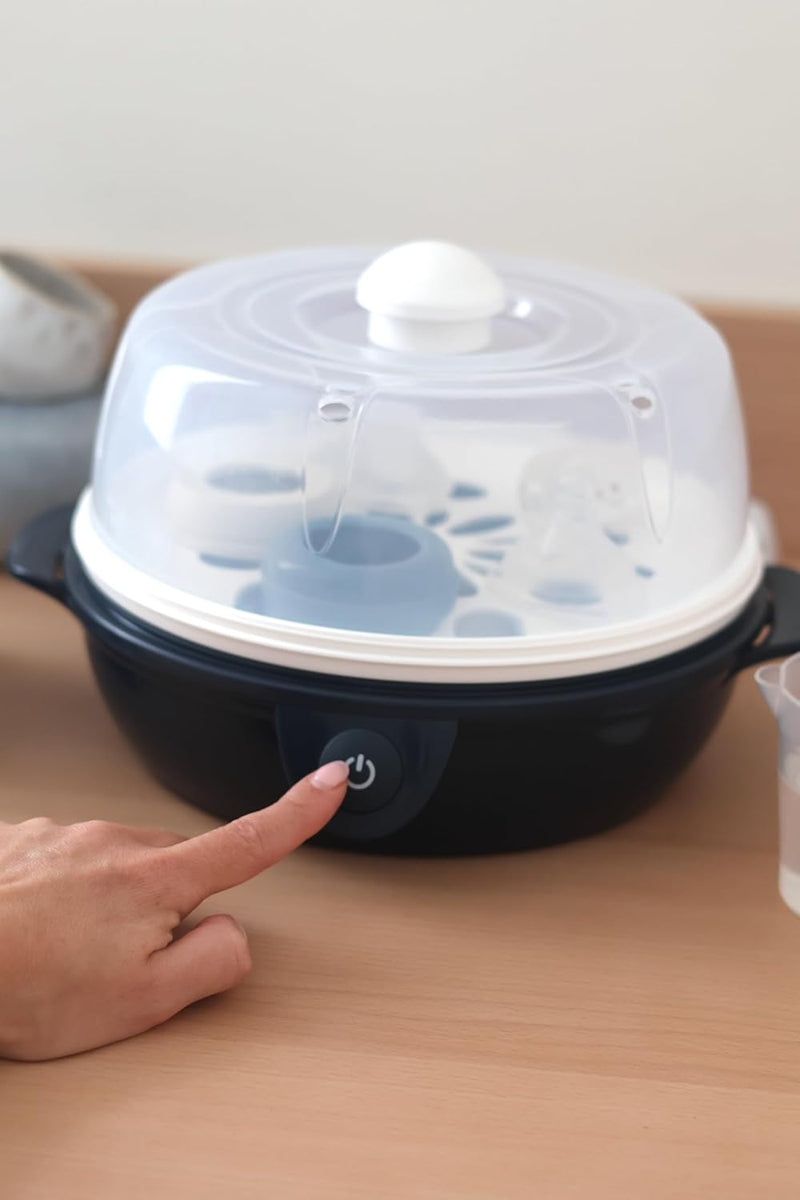 BEABA Steril'Express 2v1 PARNÍ STERILIZÁTOR + kleště a odměrka