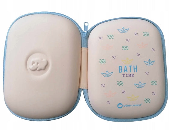 BEBE CONFORT Fürdőidő kozmetikai táska + 3 dbos szett