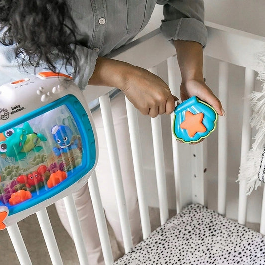 BABY EINSTEIN Tengeri álmok ZENÉLŐ DOBOZ + TÁVIRÁNYÍTÓ
