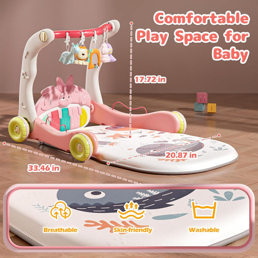 CUTE STONE educatief speelkleed met piano 0-36 mnd