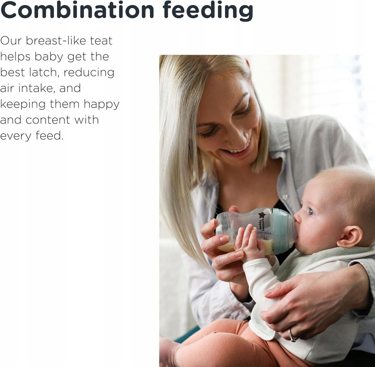 TOMMEE TIPPEE Advanced ANTI-COLIC bottle set with teats