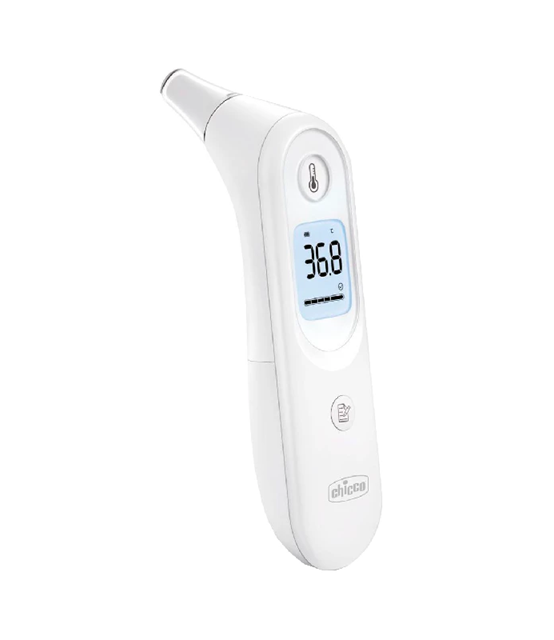 CHICCO YHT101 érintésmentes fülhőmérő LCD kijelzővel + tok