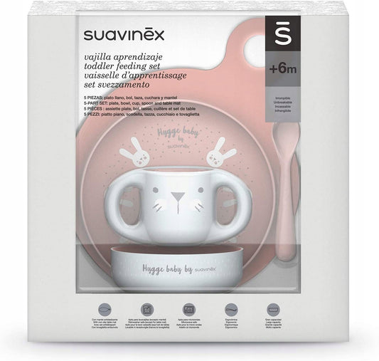 SUAVINEX HYGGE 5 részes étkészlet 6 hónapos kortól