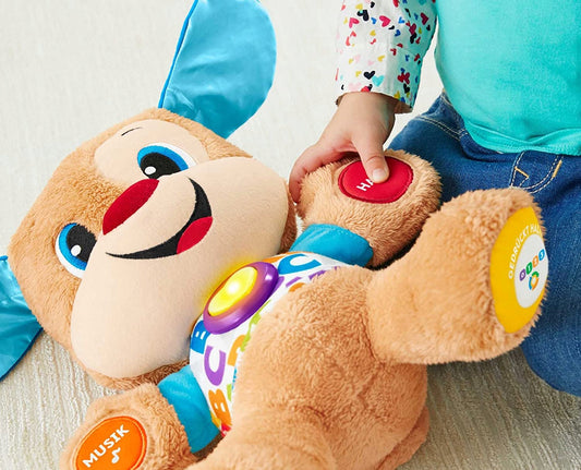 FISHER-PRICE szczeniaczek uczniaczek j. niemiecki