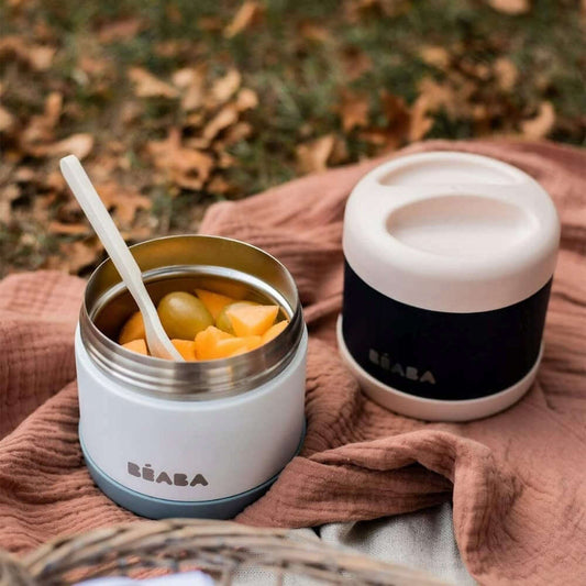 BEABA termos obiadowy 300 ml stal nierdzewna, przenośny pojemnik termiczny na posiłek dziecka