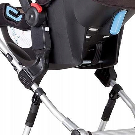 adaptér kočárky MOUNTAIN BUGGY One, Urban J, Terrain autosedačka MAXI, CYBEX, KIDDY