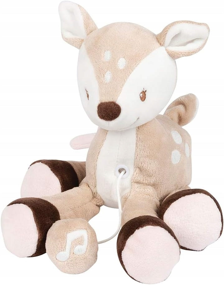 NATTOU plyšová hračka s hrací skříňkou La-Le-Lu FANNY JELON 18 cm