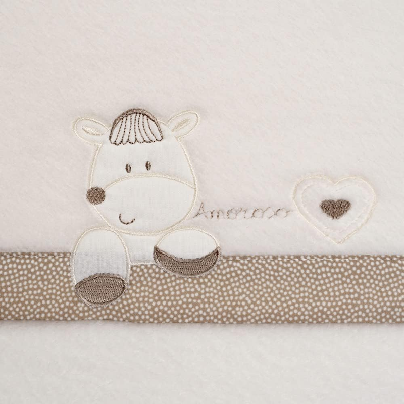INTERBABY set biancheria in pile 3 pezzi.