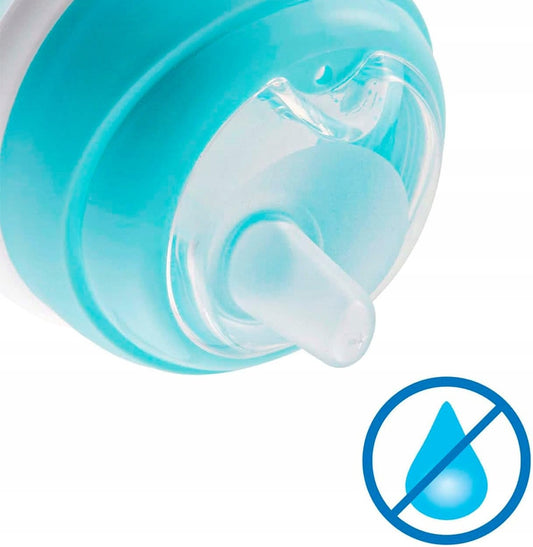 CHICCO Transition Cup cseppmentes itatópohár szívószállal és fogantyúkkal 200 ml 4 hónap+