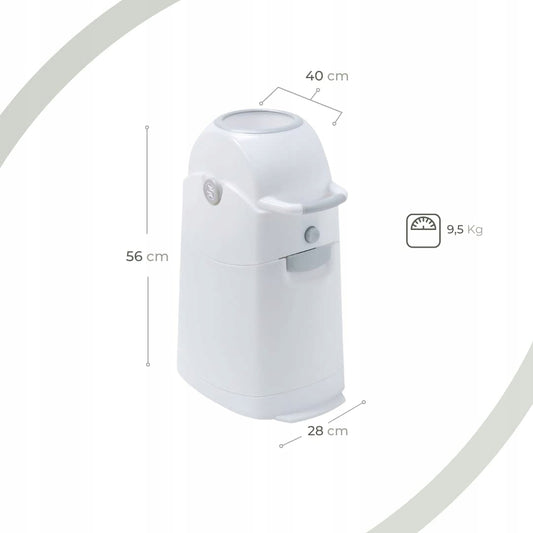 DIAPER CHAMP used diaper bin