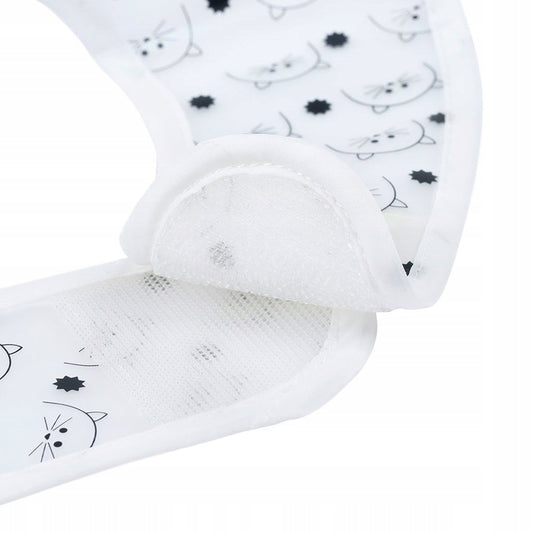 LASSIG babero de plástico con velcro y bolsillo 6-24 meses