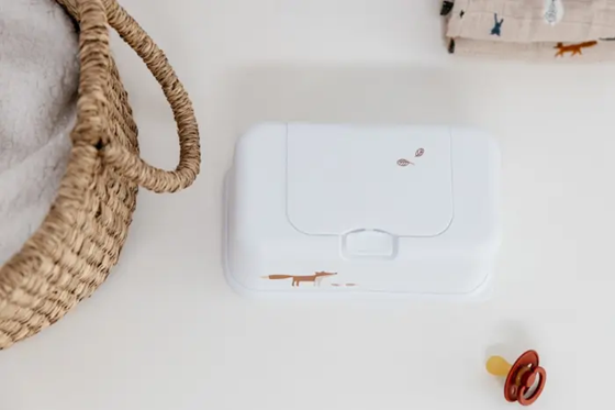 FUNKYBOX δοχείο για υγρά μαντηλάκια με ανοιγόμενο καπάκι 12,5 x 22 x 8,5 εκ.
