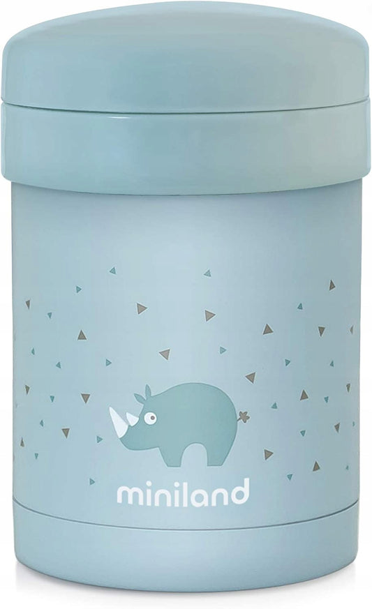 MINILAND Thermetic thermos alimentaire 700 ml + 2 récipients et étui avec poignée