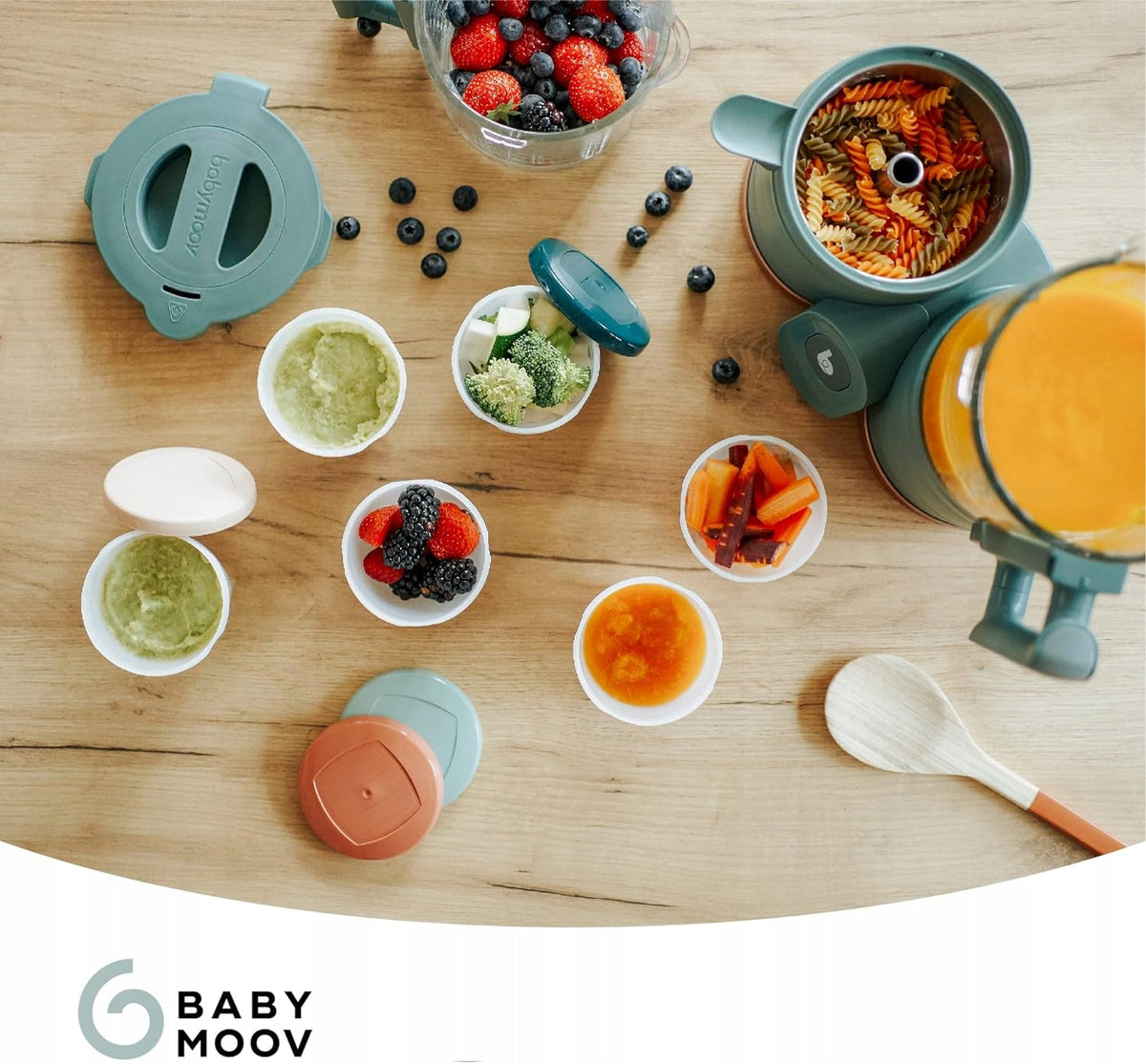 BABYMOOV Babybols tárolóedények 6 180 db ml ECO bio-anyag
