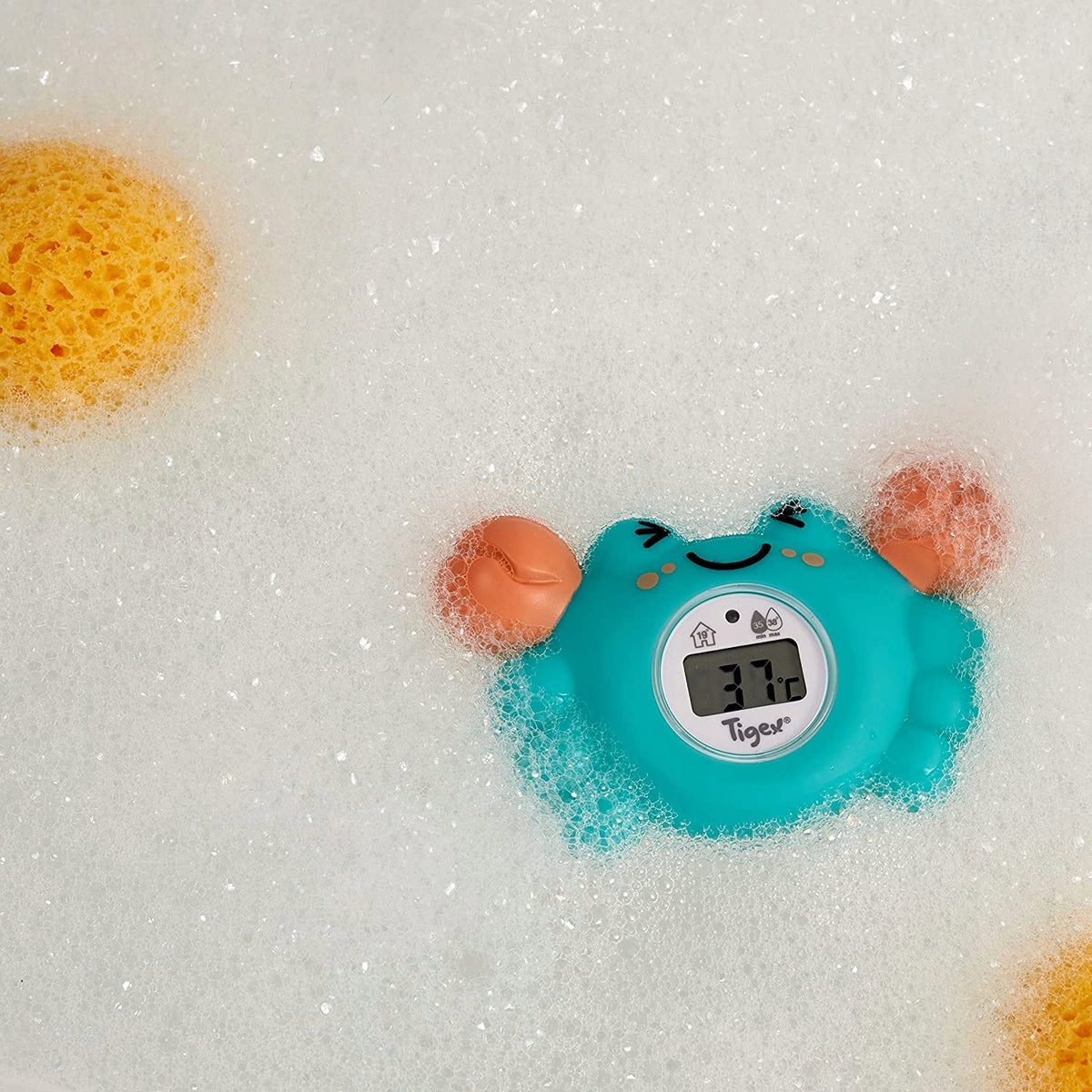 TIGEX Krab digitálny teplomer do izby a kúpeľa