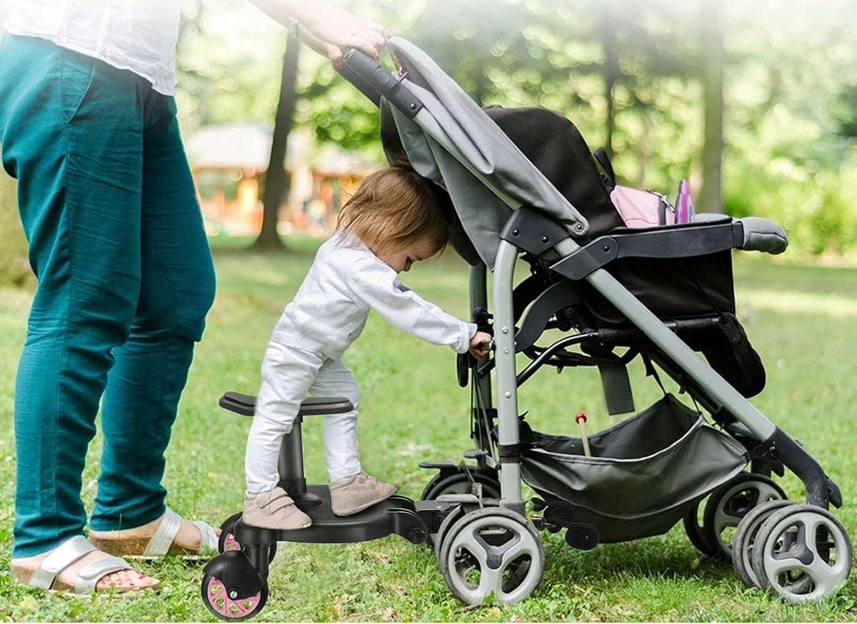 FNRIDS univerzális fellépő babakocsihoz, teherbírás 25 kg