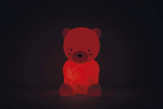 KALOO szilikon LED éjszakai lámpa, 3 szín, 18 cm, MACI
