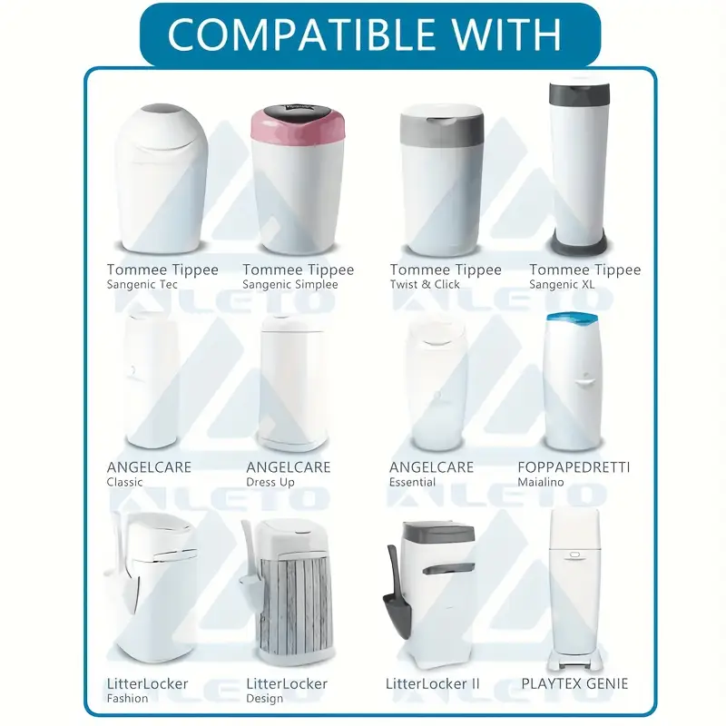 ALETO insert folie pentru tommee tippee angelcare litterlocker etc x3