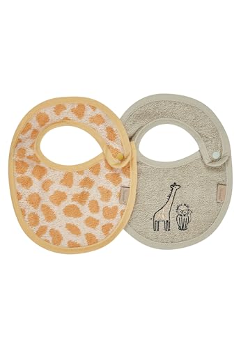 Sterntaler Giraffe & Löwe előkék, 2 db-os készlet